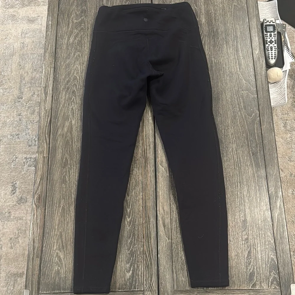 Athleta fleece Black Leggings - Picture 3 of 7